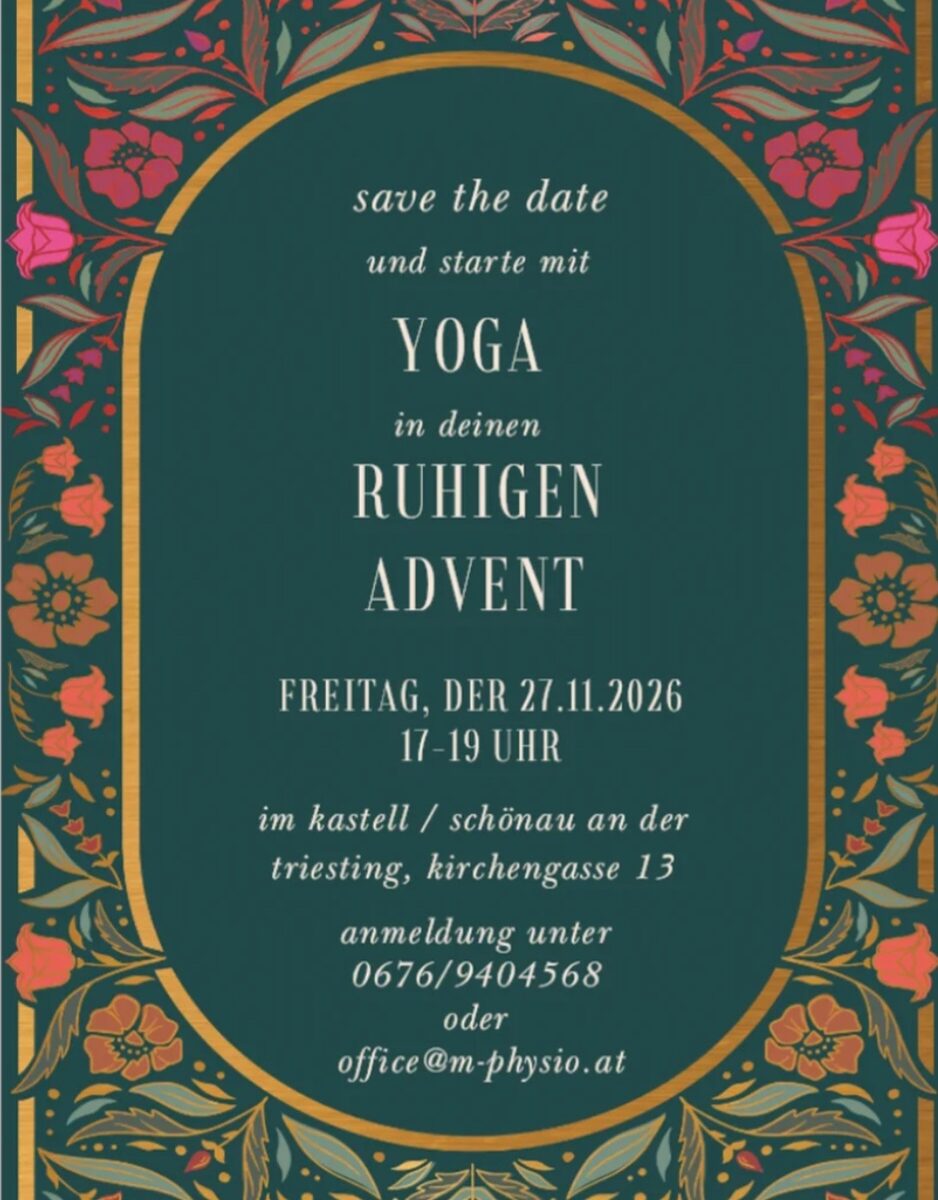 Mit Yoga in deinen ruhigen Advent